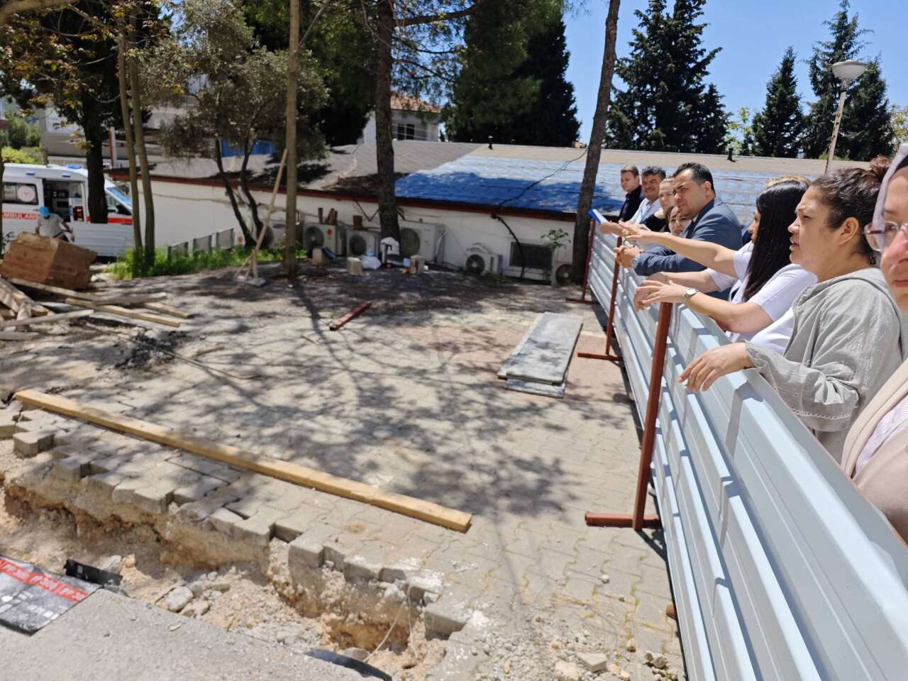 Menteşe Devlet Hastanesi’nde Güvenlik ve Yatırım Turu:​Acil Servis ile Poliklinikler Birleşiyor 8